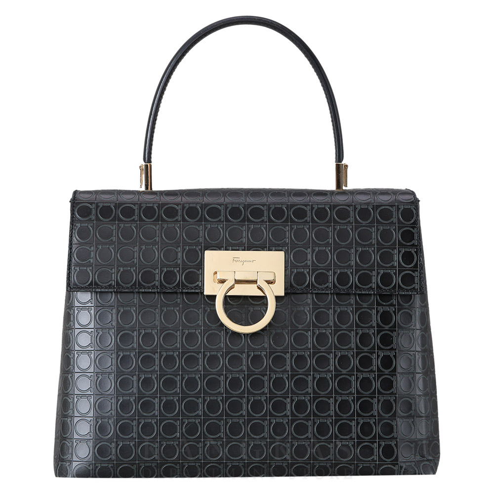 FERRAGAMO(USED)페레가모 간치니 토트겸 숄더백